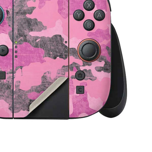 Pink Camouflage Nintendo Switch 2 (2025) Joy-Con Controller Skin