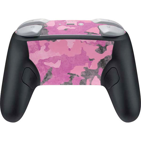 Pink Camouflage Nintendo Switch 2 (2025) Pro Controller Skin