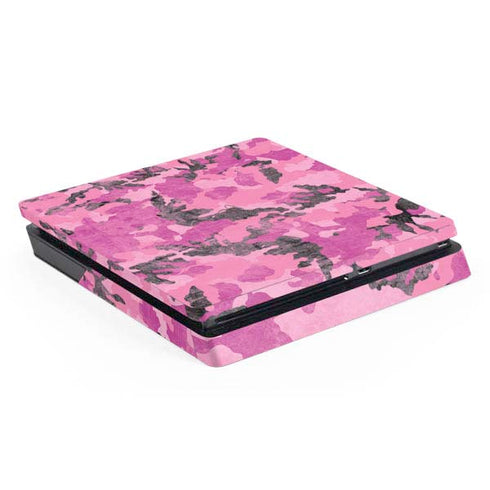 Pink Camouflage PS4 Slim Skin