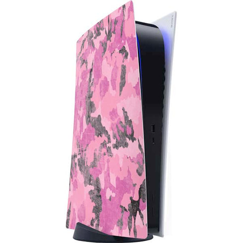 Pink Camouflage PlayStation PS5 Skins