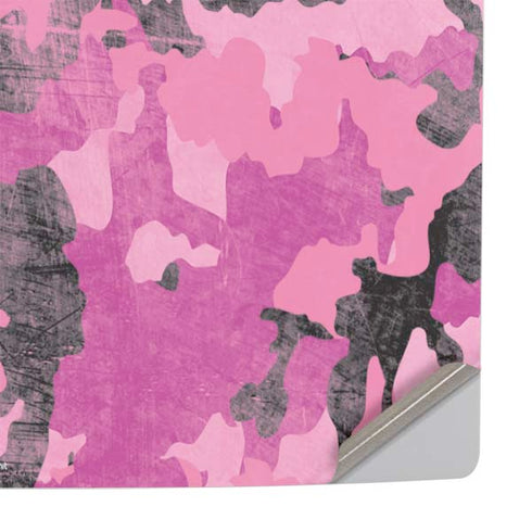 Pink Camouflage PS5 Pro Console Skin