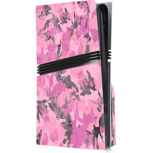 Pink Camouflage PlayStation PS5 Skins
