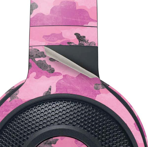 Pink Camouflage Razer Kraken X Skin