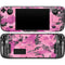 Pink Camouflage Steam Deck Handheld Gaming Computer OLED Skin