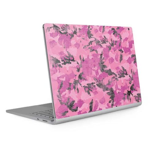 Pink Camouflage Surface Book 2 15in Skin