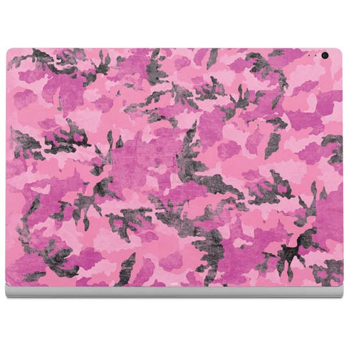Pink Camouflage Surface Book 2 15in Skin