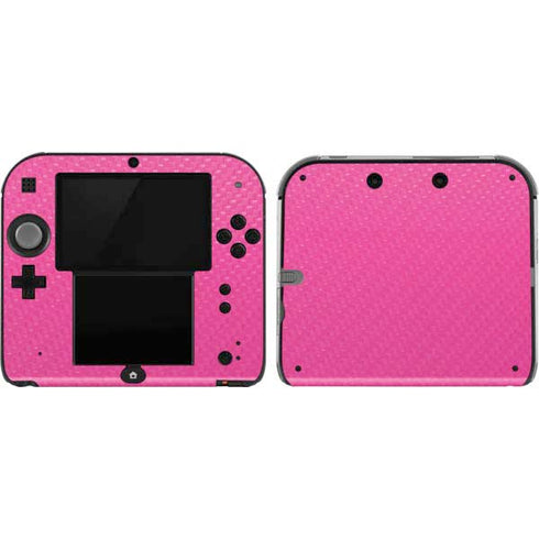 Pink Carbon Fiber Specialty Texture Material Nintendo Skins