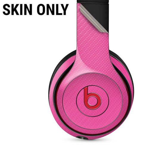 Pink Carbon Fiber Specialty Material Beats Solo 3 Wireless Skin