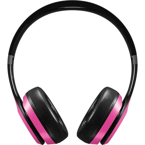 Pink Carbon Fiber Specialty Texture Material Beats Studio Pro Wireless Headphones Skin