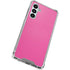 Pink Carbon Fiber Specialty Texture Material Galaxy A16 5G Clear Case