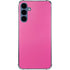 Pink Carbon Fiber Specialty Texture Material Galaxy A35 5G Clear Case