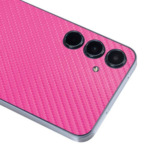 Pink Carbon Fiber Specialty Texture Material Galaxy A36 5G Skin