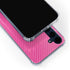Pink Carbon Fiber Specialty Texture Material Galaxy A55 5G Clear Case
