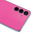 Pink Carbon Fiber Specialty Texture Material Galaxy A55 5G Skin