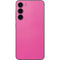 Pink Carbon Fiber Specialty Material Galaxy S23 Plus Skin