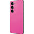 Pink Carbon Fiber Specialty Material Galaxy S23 Skin