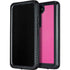 Pink Carbon Fiber Specialty Material Galaxy S23 Waterproof Case