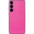 Pink Carbon Fiber Specialty Texture Material Galaxy S25 Plus Skin