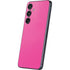 Pink Carbon Fiber Specialty Texture Material Galaxy S24 Plus Skin