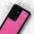 Pink Carbon Fiber Specialty Texture Material Galaxy S24 Ultra Waterproof Case