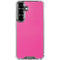 Pink Carbon Fiber Specialty Texture Material Galaxy S26 Plus Clear Case