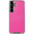 Pink Carbon Fiber Specialty Texture Material Galaxy S26 Plus Clear Case