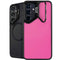 Pink Carbon Fiber Specialty Texture Material Galaxy S26 Plus Kickstand Case