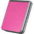 Pink Carbon Fiber Specialty Texture Material Galaxy Z Flip6 Skin