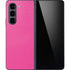 Pink Carbon Fiber Specialty Material Galaxy Z Fold5 5G Skin