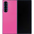 Pink Carbon Fiber Specialty Texture Material Galaxy Z Fold6 Skin