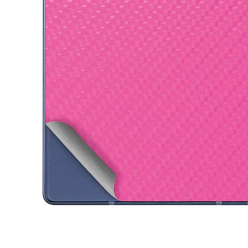 Pink Carbon Fiber Specialty Texture Material Galaxy Z Fold6 Skin