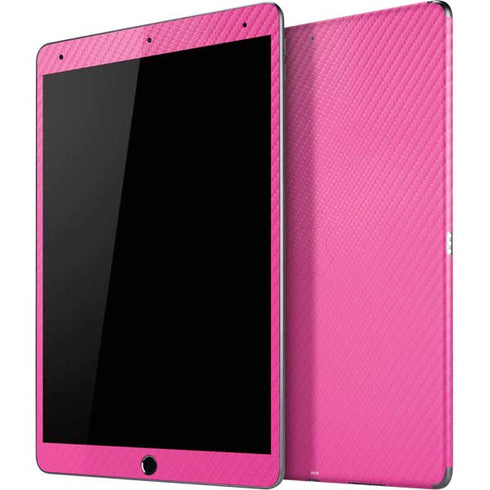 Pink Carbon Fiber Specialty Texture Material iPad Skins