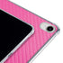 Pink Carbon Fiber Specialty Texture Material iPad 11th Gen (2025) Clear Case
