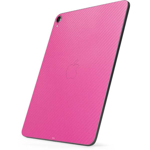 Pink Carbon Fiber Specialty Texture Material Apple iPad Pro Skin