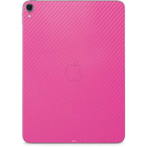 Pink Carbon Fiber Specialty Texture Material Apple iPad Pro Skin