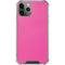 Pink Carbon Fiber Specialty Material iPhone 12 Pro Clear Case