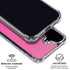 Pink Carbon Fiber Specialty Texture Material iPhone 16 Clear Case