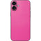 Pink Carbon Fiber Specialty Texture Material iPhone 16 Plus Skin