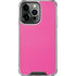 Pink Carbon Fiber Specialty Texture Material iPhone 16 Pro Max Clear Case