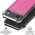 Pink Carbon Fiber Specialty Texture Material iPhone 17 Air Clear Case