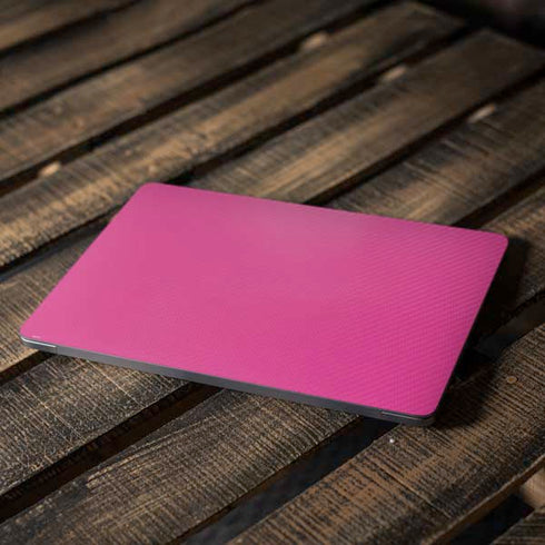 Pink Carbon Fiber Specialty Texture Material Apple MacBook Air Skin