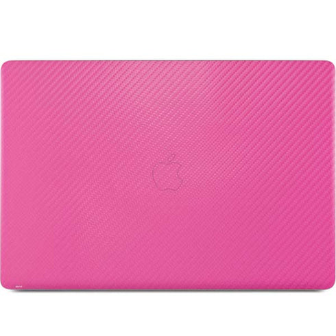 Pink Carbon Fiber Specialty Texture Material MacBook Skins