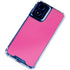 Pink Carbon Fiber Specialty Texture Material Moto G 5G (2024) Clear Case