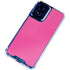 Pink Carbon Fiber Specialty Texture Material Moto G Play 4G (2024) Clear Case