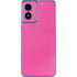 Pink Carbon Fiber Specialty Texture Material Moto G Play 4G (2024) Skin