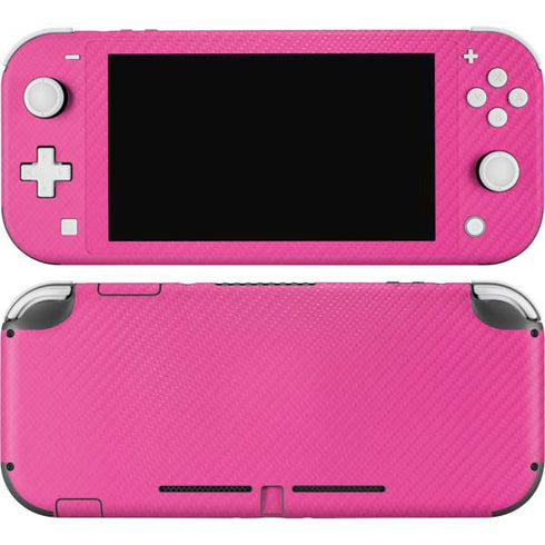 Pink Carbon Fiber Specialty Texture Material Nintendo Skins