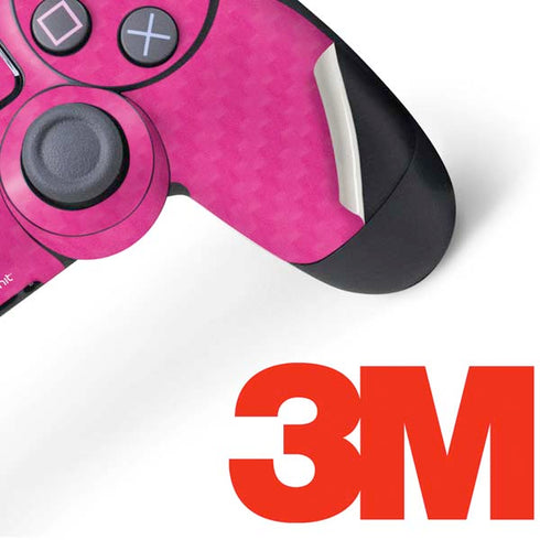 Pink Carbon Fiber Specialty Material PS4 Controller Skin
