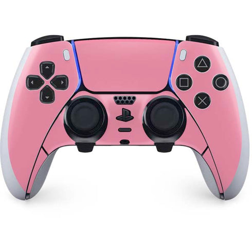 Pink Carbon Fiber Specialty Material PS5 DualSense Edge Pro Controller Skin