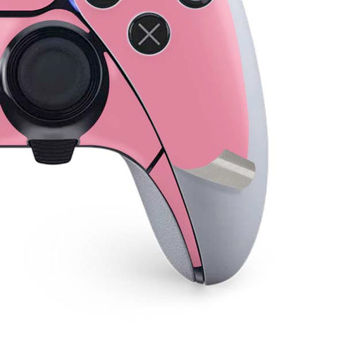 Pink Carbon Fiber Specialty Material PS5 DualSense Edge Pro Controller Skin