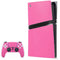 Pink Carbon Fiber Specialty Texture Material PS5 Pro Bundle Skin